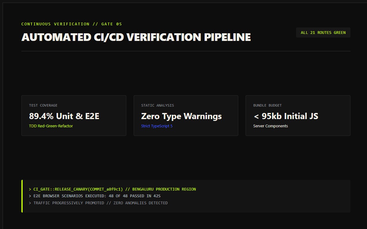 Automated CI/CD Verification Telemetry